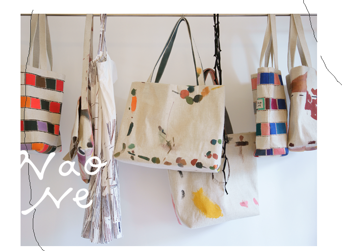 NaoNeバッグディスプレイ