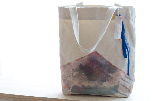 naone トートバッグ ー あかつちモンブラン ー 01