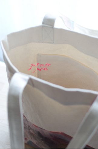 naone トートバッグ ー あかつちモンブラン ー 01