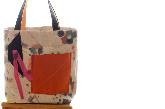 naone トートバッグ ー ブルーミングタイフーン ー 01