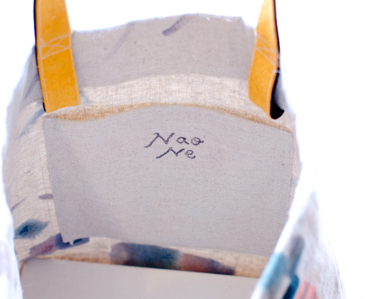 naone トートバッグ ー ブルーミングタイフーン ー 06