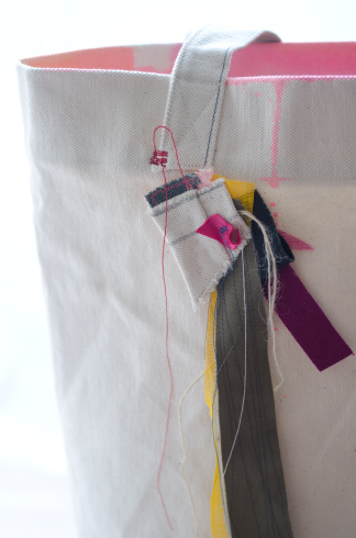 naone トートバッグ ー カラメルピンク ー 03