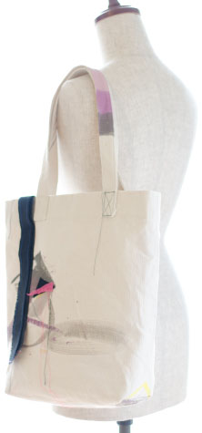 naone トートバッグ ー 隕石パープル ー 02