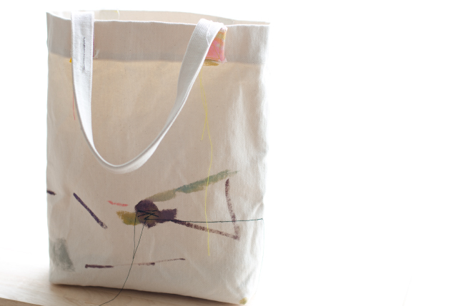 naone トートバッグ ー きつねリボン ー 01