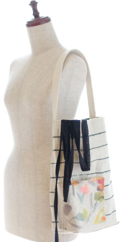 naone トートバッグ ー 名付け親の花壇 ー 03