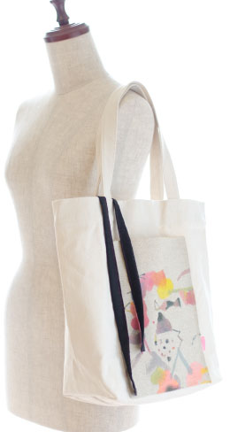 naone トートバッグ ー さくらんぼの道すがら ー 02