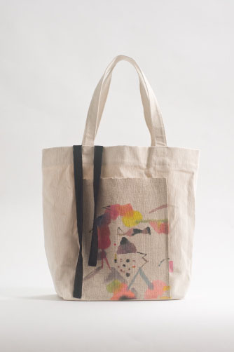 naone トートバッグ ー さくらんぼの道すがら ー 05