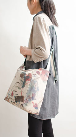 naone ショルダーバッグ ー 溶けゆく花びら ー 04