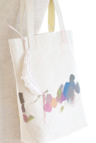 naone トートバッグ ー 白赤ぶどうの朝夕 ー 05