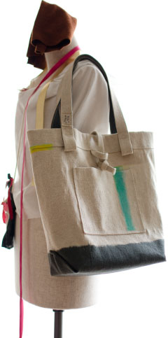 naone トートバッグ ー スノーフィンチ ー 01