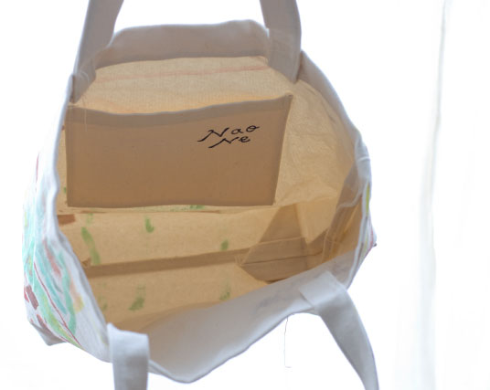 naone トートバッグ ー 朱色の風 ー 06