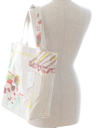 naone トートバッグ ー 朱色の風 ー 07