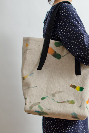 naone トートバッグ ー 遥かに架かる黒リボン ー 08