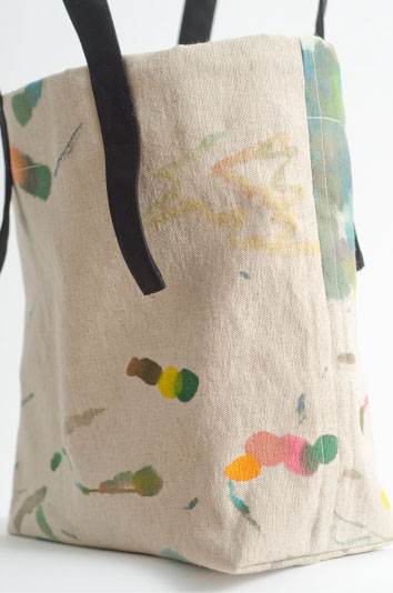 naone トートバッグ ー 遥かに架かる黒リボン ー 07