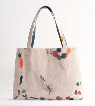 naone トートバッグ ー 緑の曲芸 ー 01