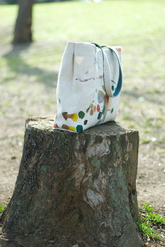 naone トートバッグ ー 緑の曲芸 ー 05