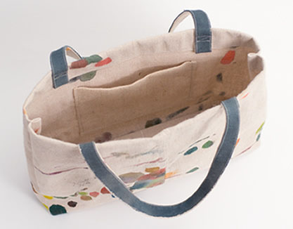 naone トートバッグ ー 緑の曲芸 ー 08