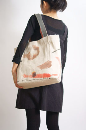 naone トートバッグ ー 夕暮れ雲のしわざ ー 06