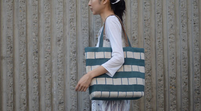 naone トートバッグ ー 夜風のバスケット ー 01