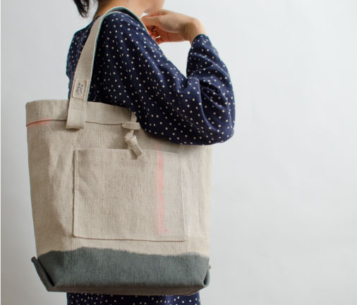 naone トートバッグ ー スノーピュルラ ー 06