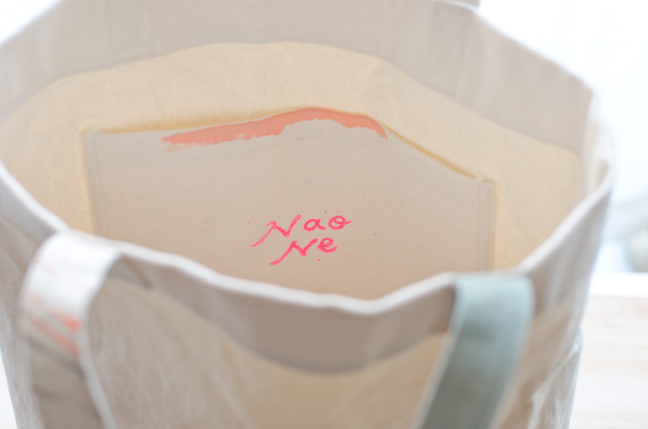 naone トートバッグ ー つづきの海 ー 04