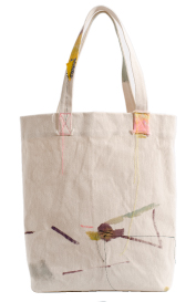 NaoNe トートバッグ きつねリボン