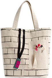 NaoNe トートバッグ 首飾りの裏通り